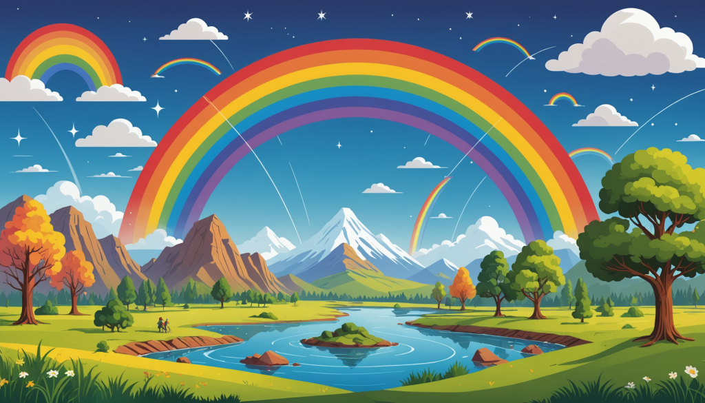 arc-en-ciel : origines, significations et faits étonnants sur ce phénomène naturel