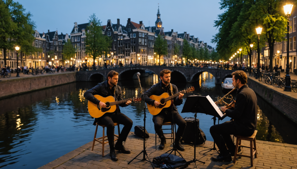 Amsterdam en chansons : balade musicale dans la ville