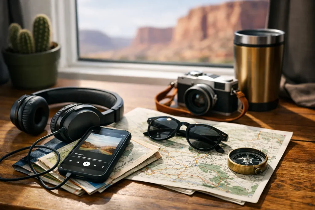 Playlists de route et balades citadines en Utah