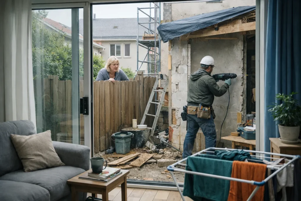 Travaux et voisinage : ce que dit la réglementation avant le conflit