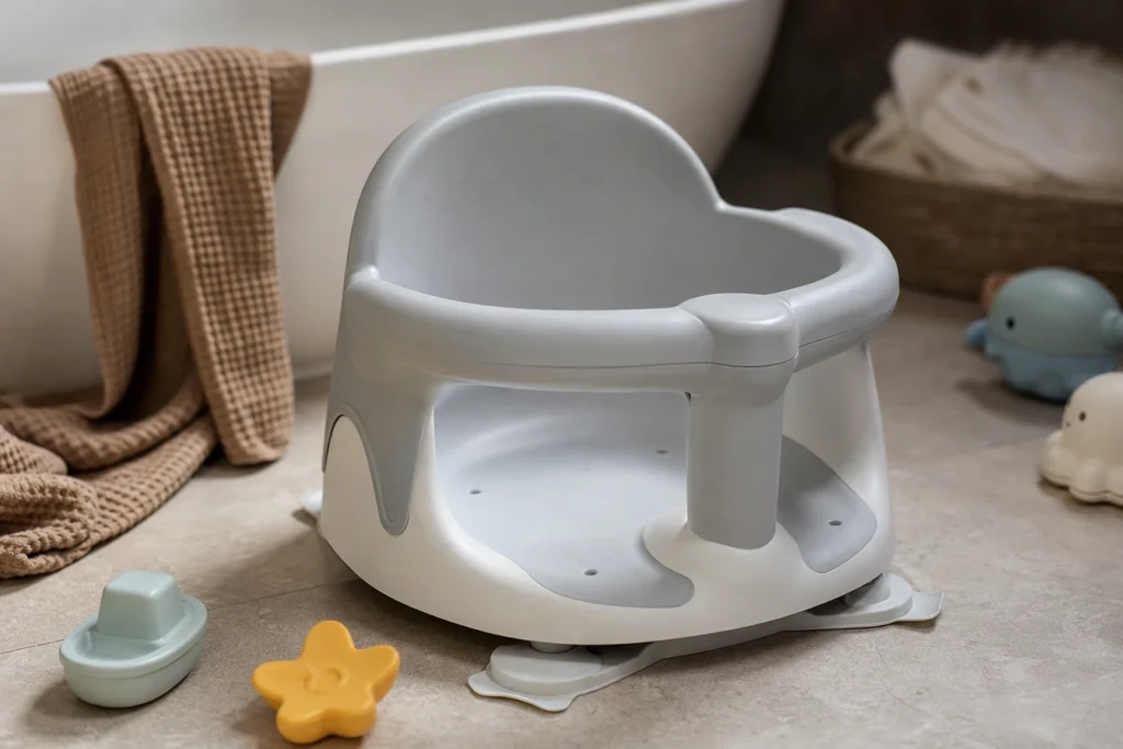 Siège de bain bébé : quel équipement choisir selon l’âge de votre enfant ?